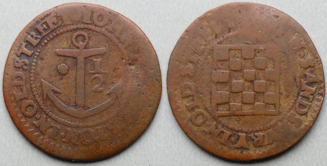 Old Street, John Fullerton, John Sandsbury halfpenny